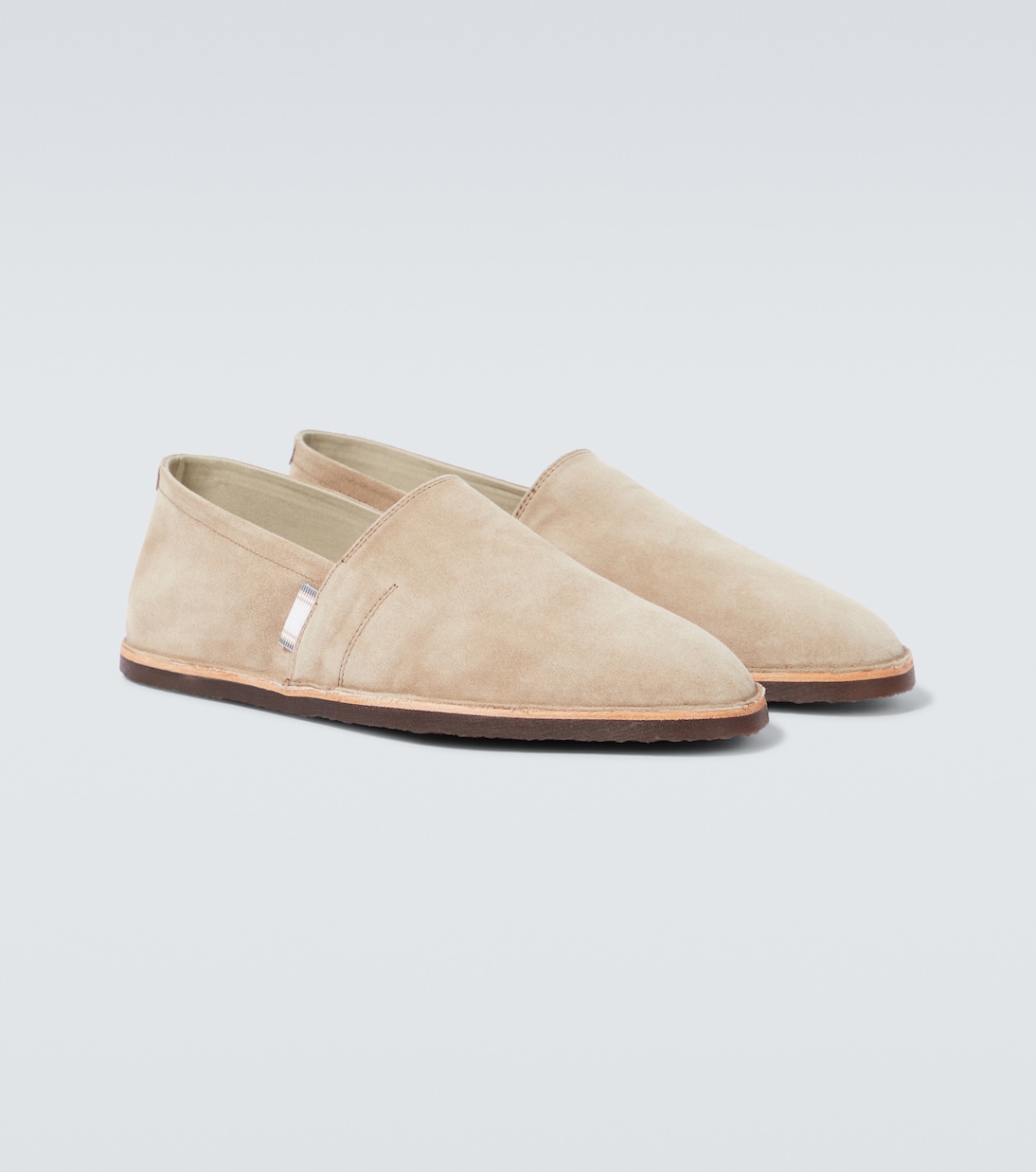 Slippers en daim | Brunello Cucinelli
