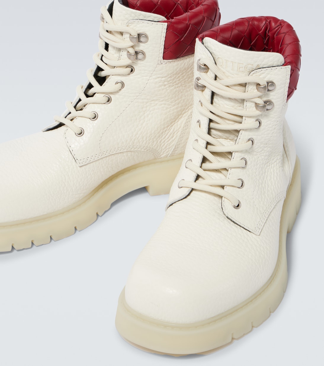 Schnürstiefel Haddock aus Leder | Bottega Veneta