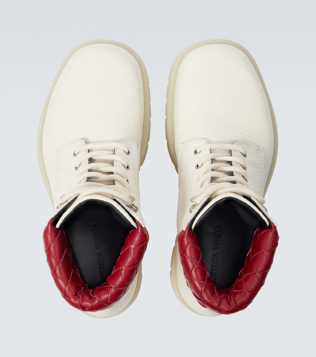 Schnürstiefel Haddock aus Leder | Bottega Veneta