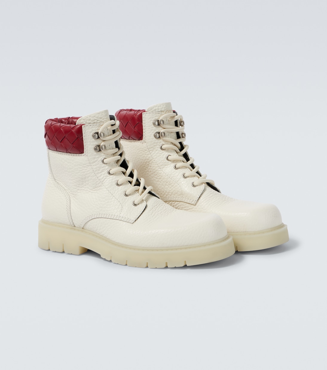 Schnürstiefel Haddock aus Leder | Bottega Veneta