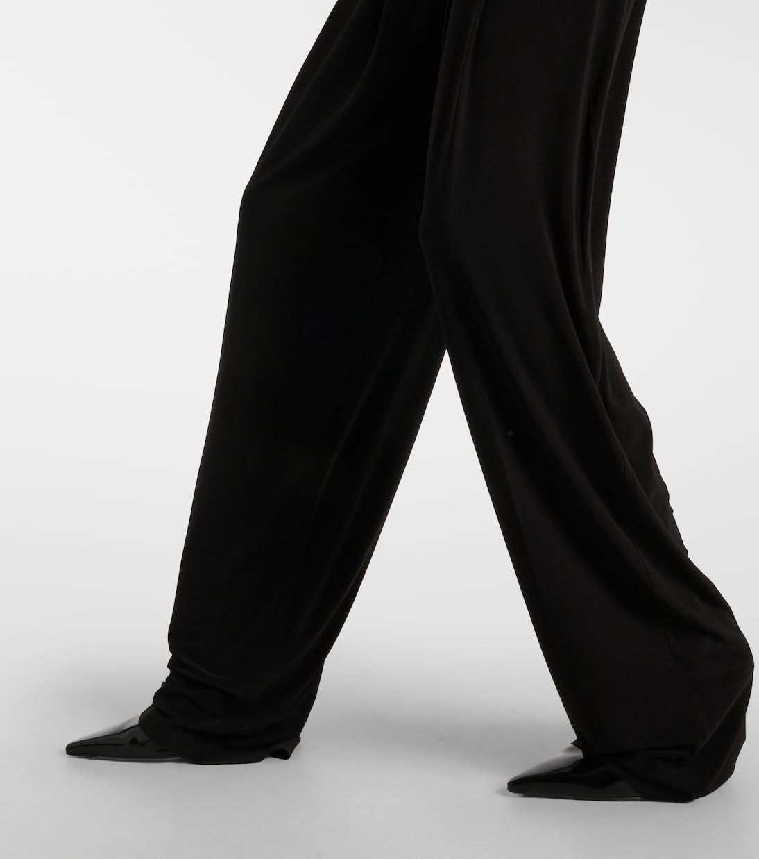 Pantaloni regular a vita alta | Norma Kamali
