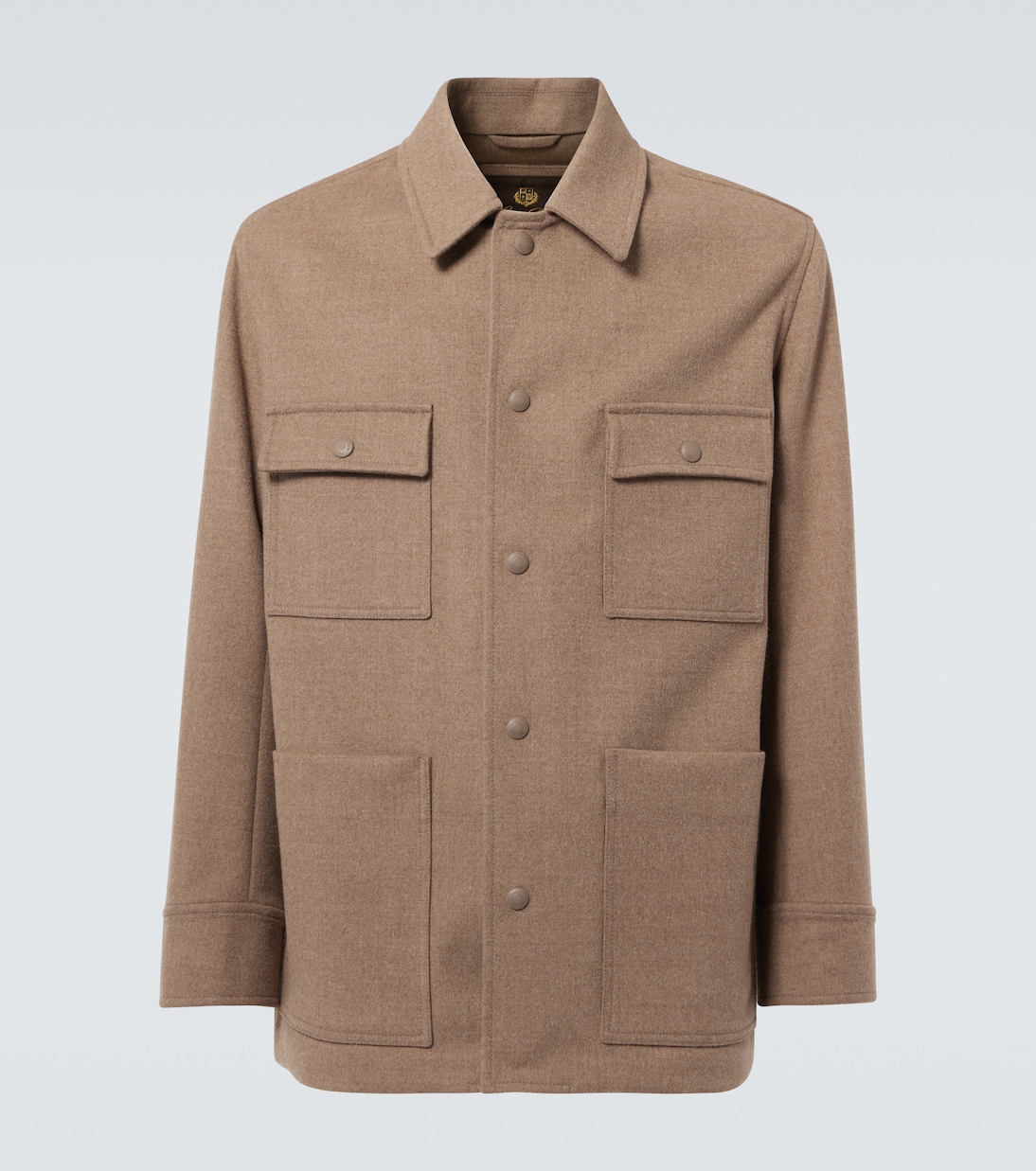Darcy virgin wool overshirt | Loro Piana