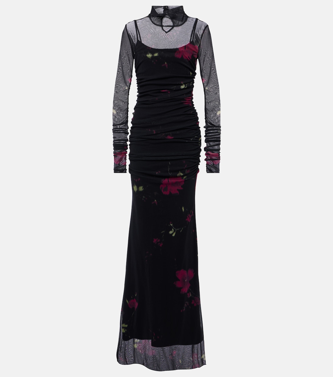 Printed tulle gown | Blumarine