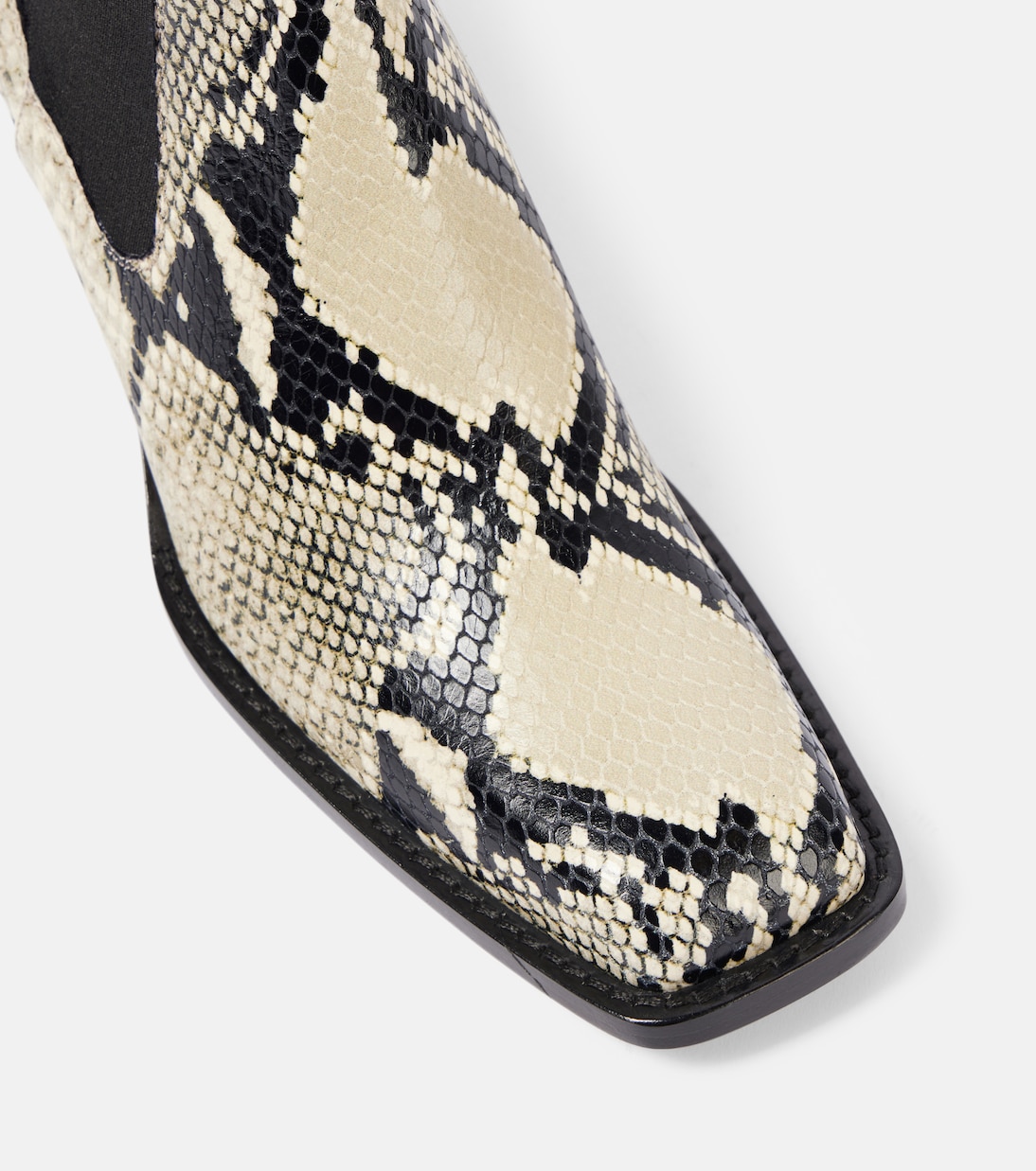 Austin 60 snake-effect leather ankle boots | Khaite
