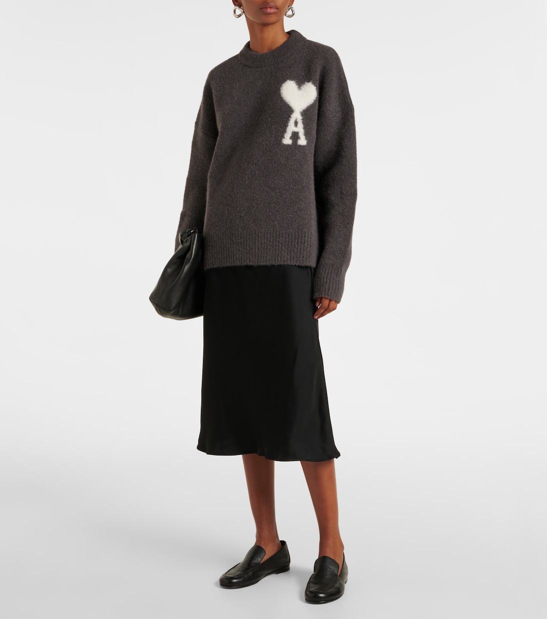 Ami De Cœur wool-blend sweater | Ami Paris