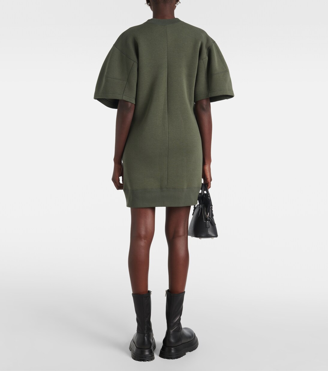 Minikleid Sponge aus Jersey und Twill | Sacai