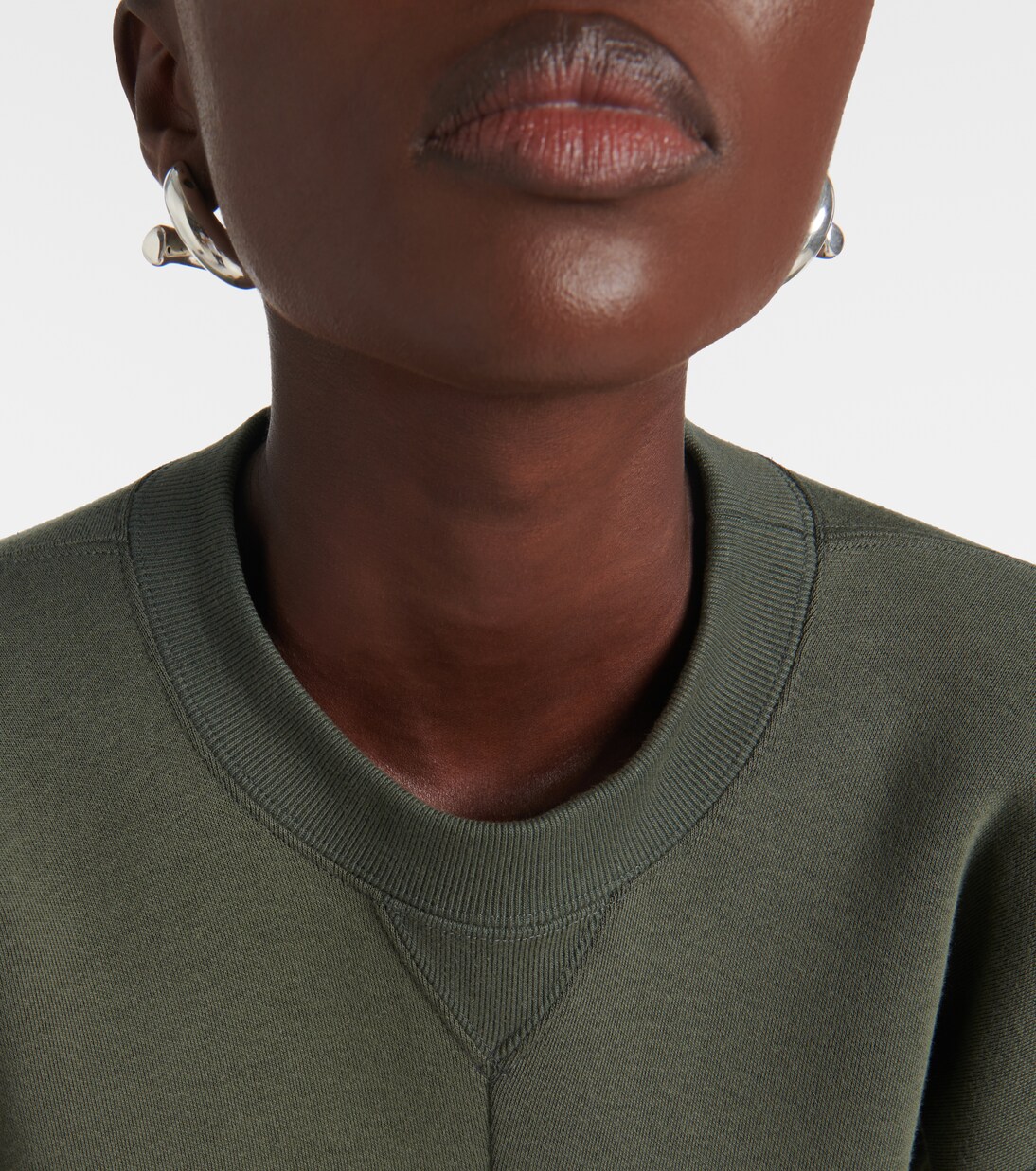 Minikleid Sponge aus Jersey und Twill | Sacai