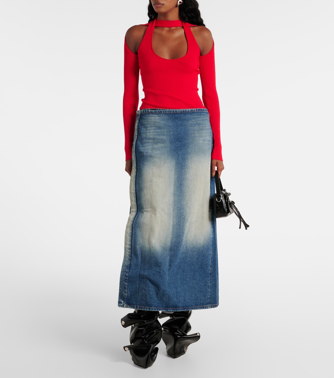 Jupe longue en jean | Y/Project