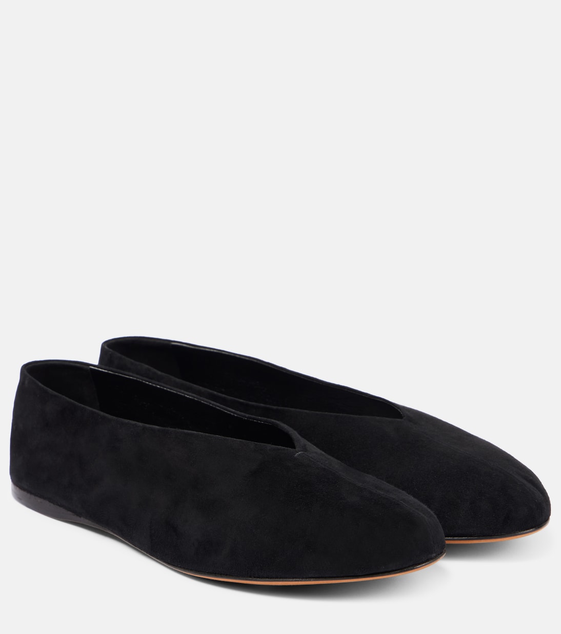 Ballerines Tee en daim | Proenza Schouler