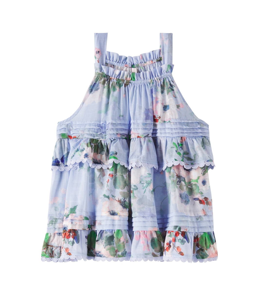 Top Everley Swing en coton à fleurs | Zimmermann Kids
