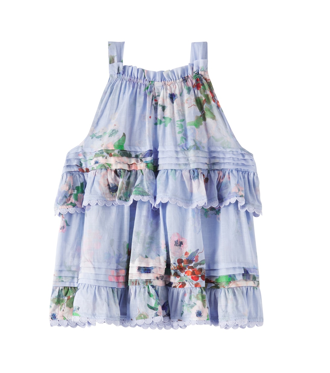 Top Everley Swing en coton à fleurs | Zimmermann Kids