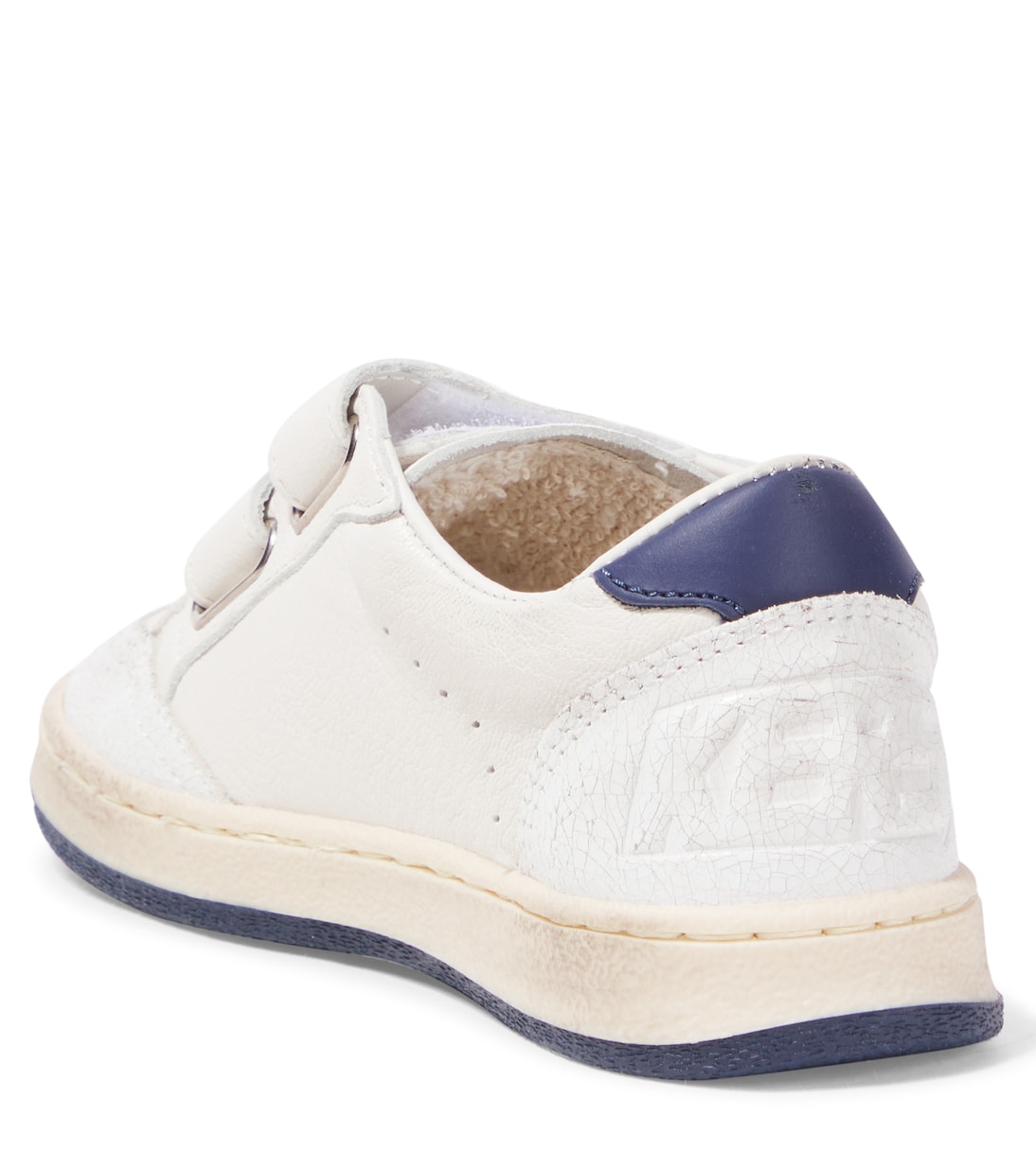 Sneakers Ballstar in pelle con stampa | Golden Goose Kids