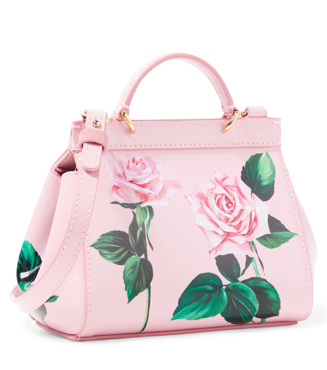 Borsa a spalla Sicily in vernice | Dolce&Gabbana Kids