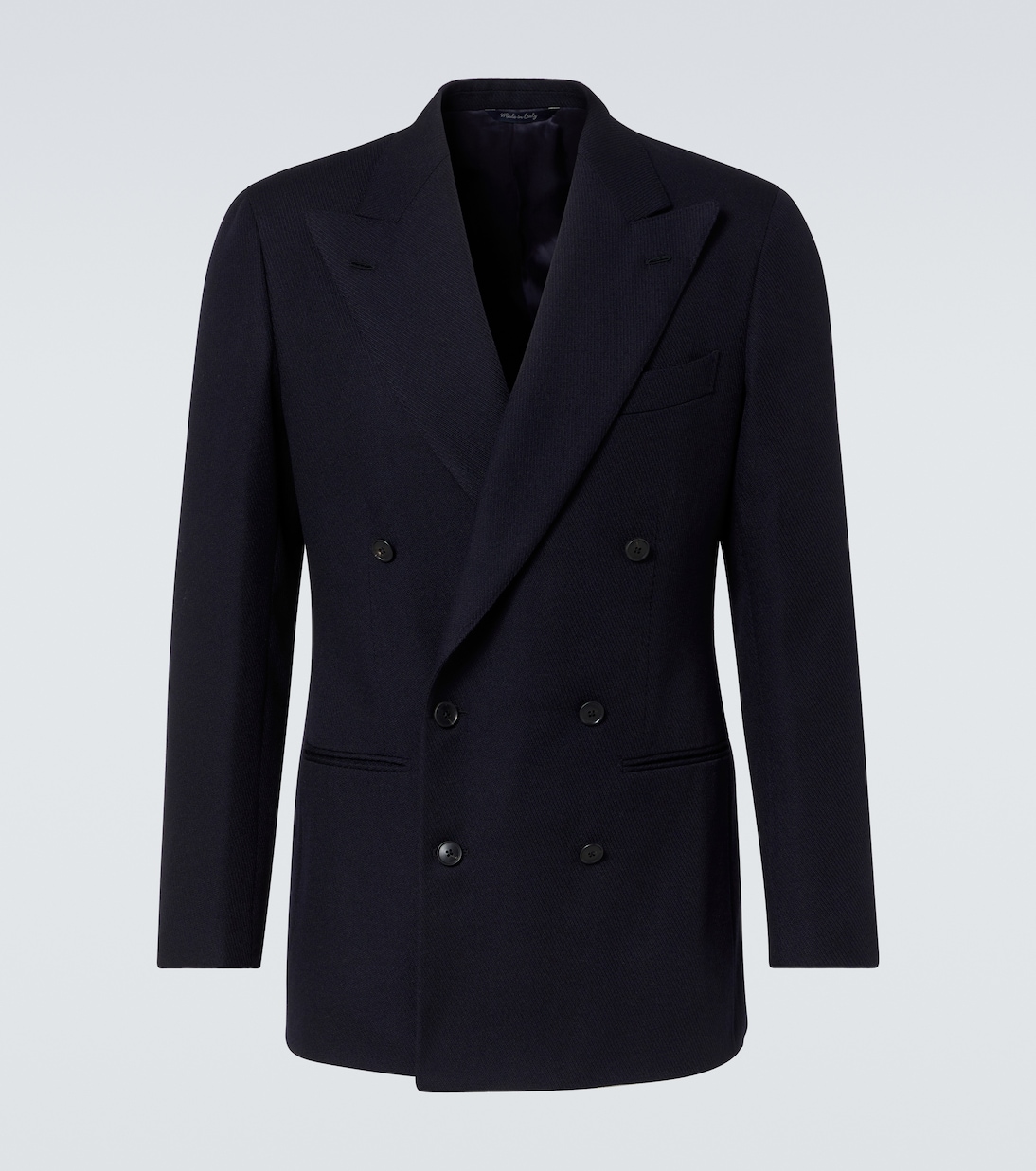Wool twill blazer | Saman Amel