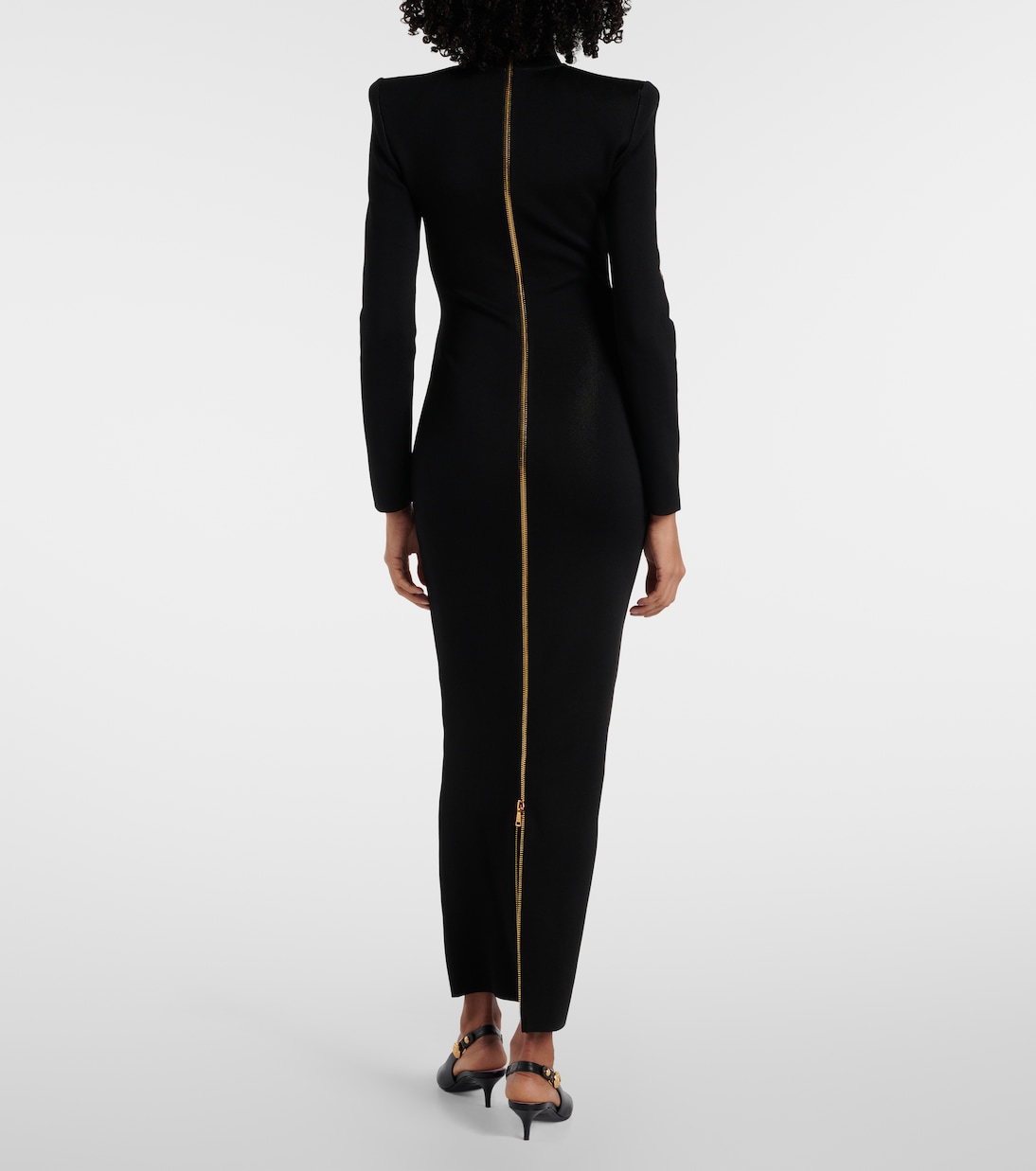 Abito lungo in maglia | Balmain
