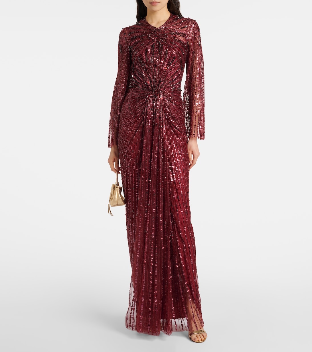 Vestido de fiesta Anja con lentejuelas | Jenny Packham