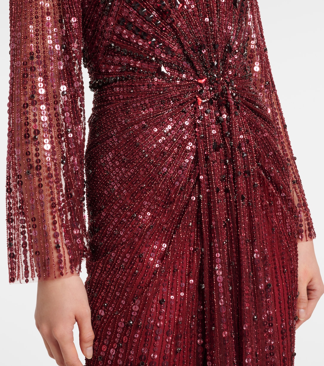 Vestido de fiesta Anja con lentejuelas | Jenny Packham