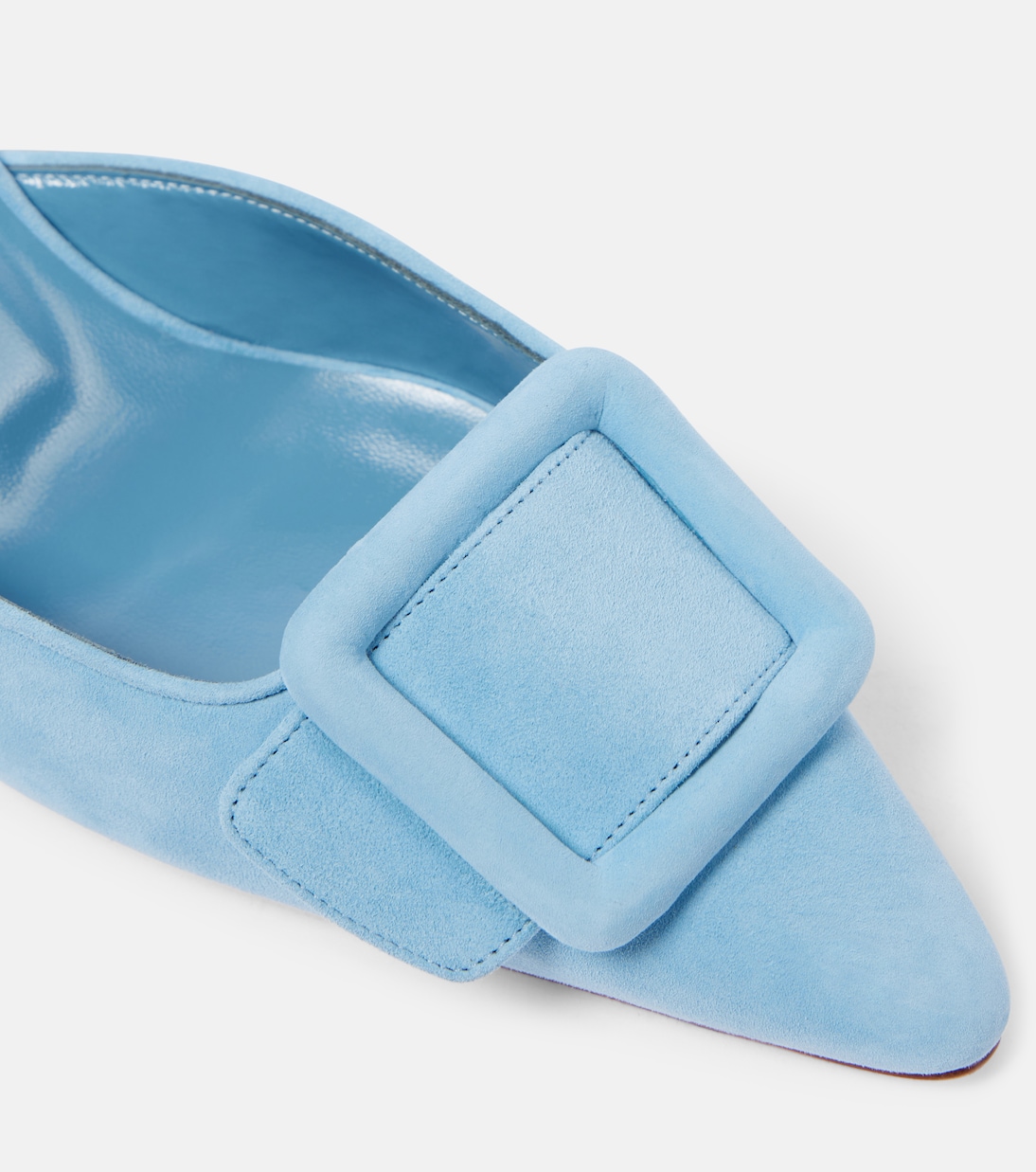 Mules Maysale in suede | Manolo Blahnik