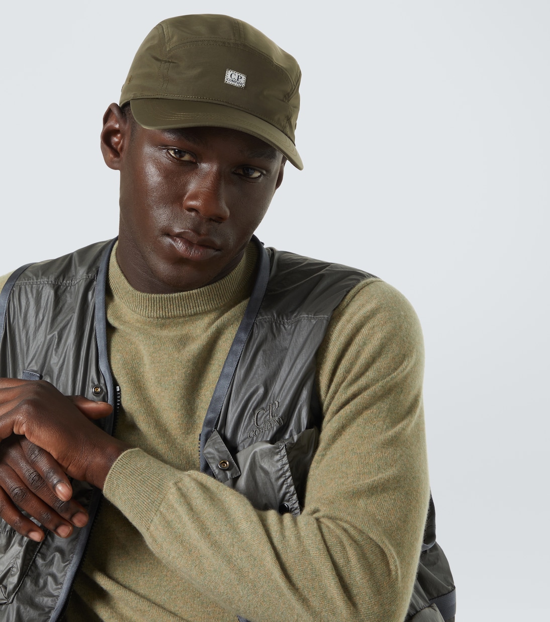 Chrome-R logo baseball cap | C.P. Company