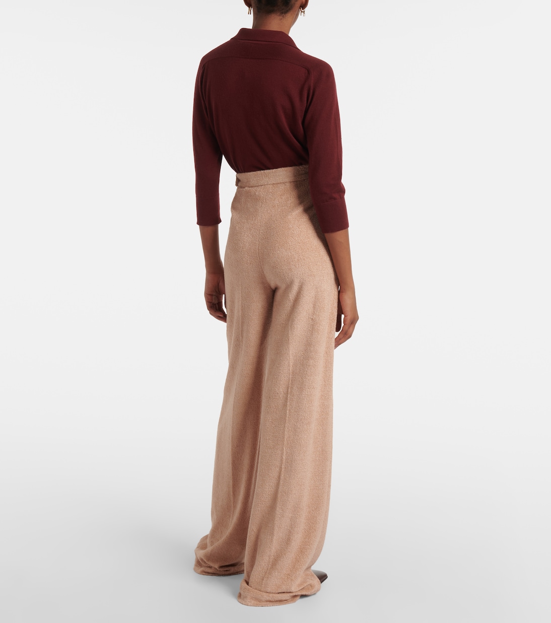 Weite Hose Dante aus Frottee | Loro Piana