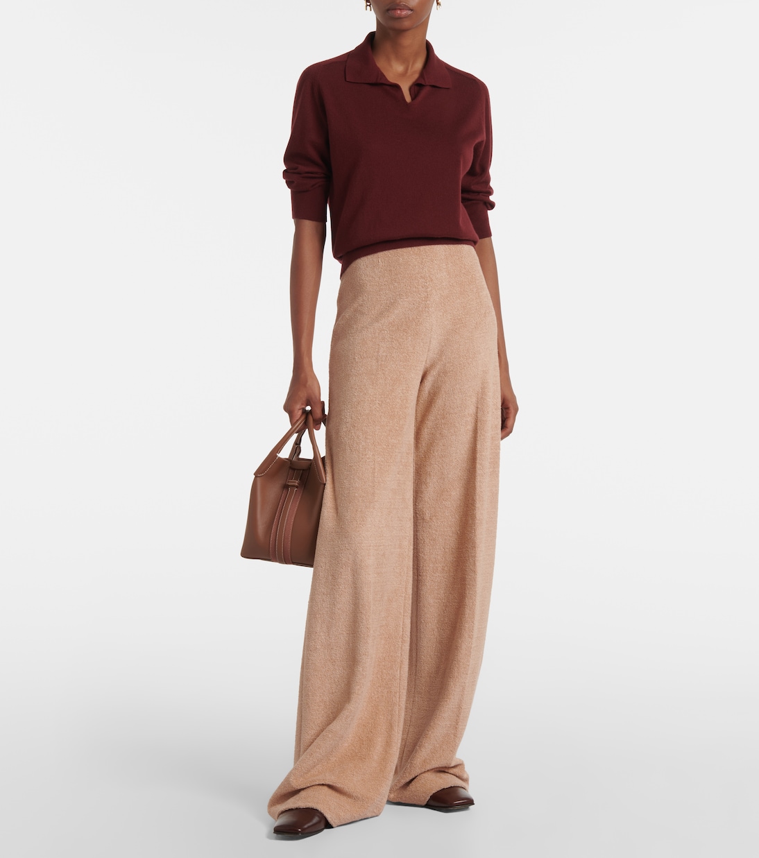 Weite Hose Dante aus Frottee | Loro Piana