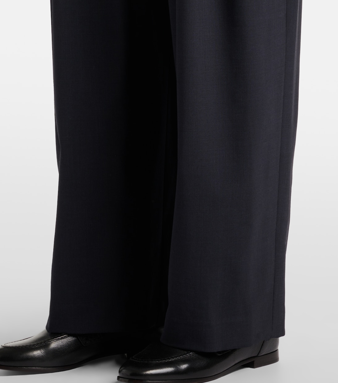 Weite Hose aus einem Wollgemisch | Brunello Cucinelli