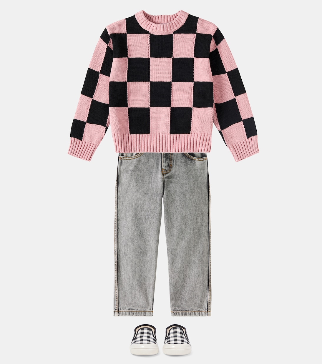 Pullover Gertina in cotone a quadri | Molo