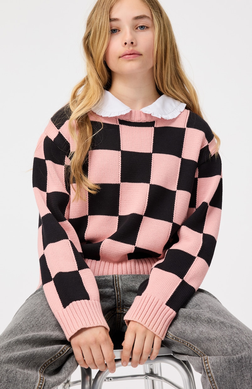 Pullover Gertina in cotone a quadri | Molo