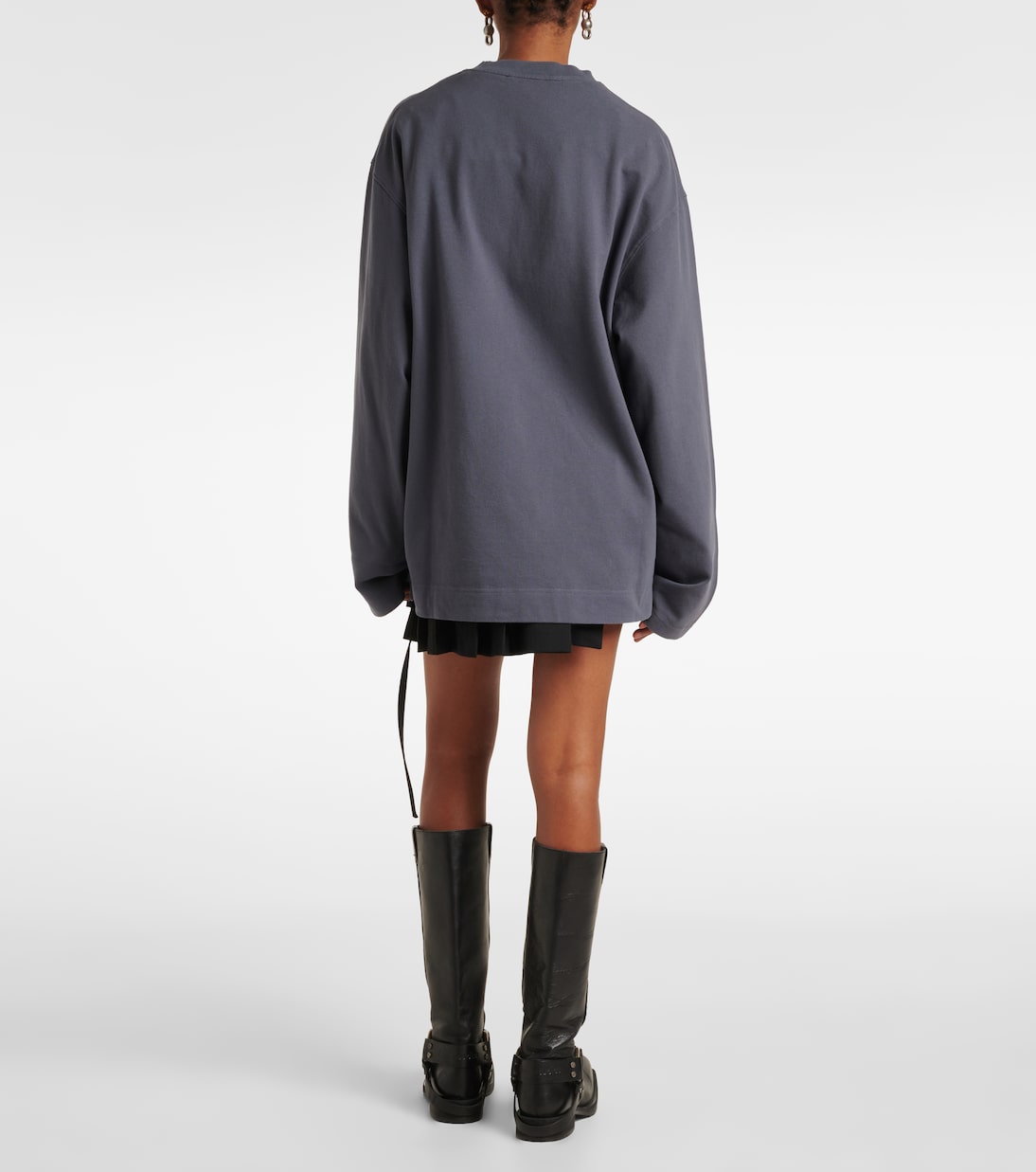 Felpa Exford in cotone piqué | Acne Studios