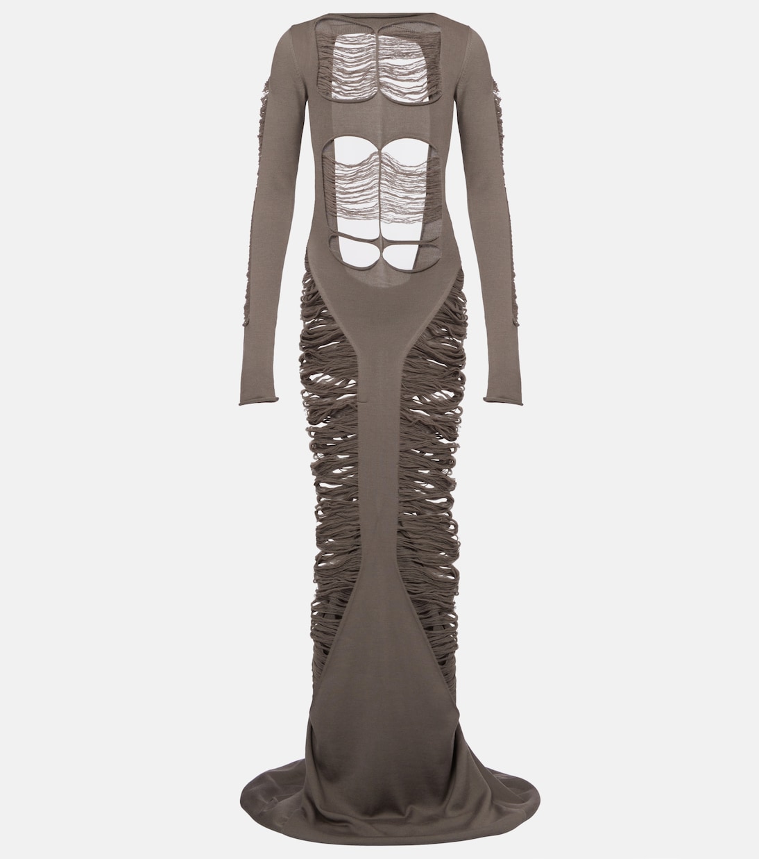 Robe longue en laine | Rick Owens