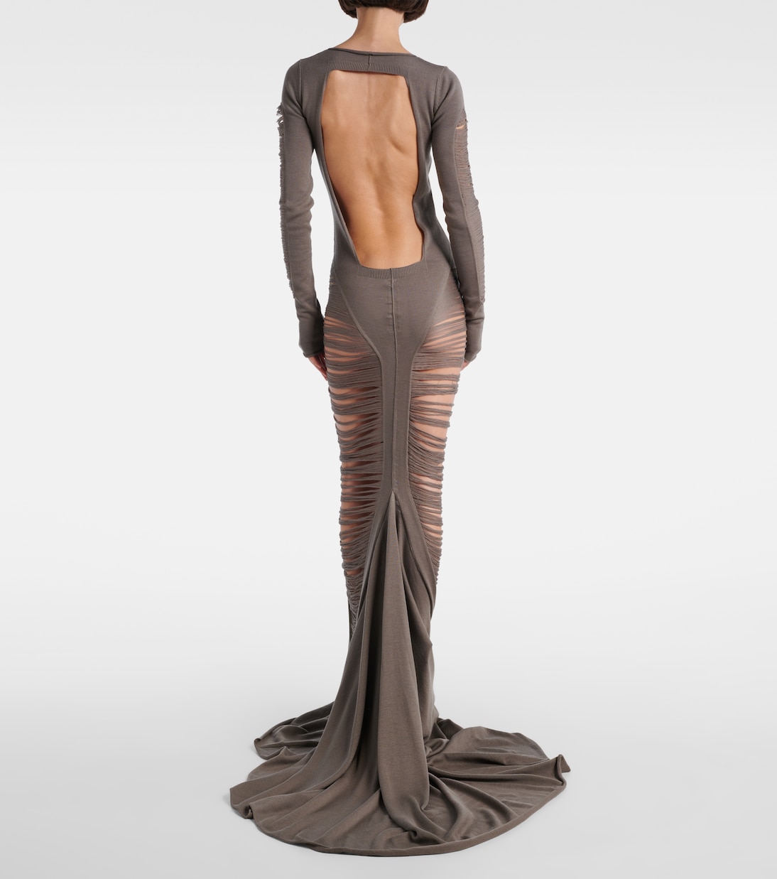 Robe longue en laine | Rick Owens