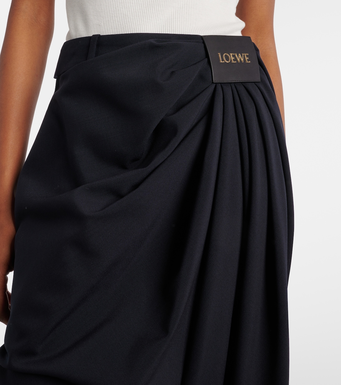 Draped wool pants | Loewe