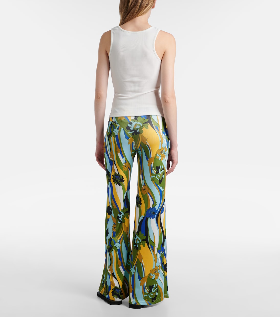 Crystal Pin embellished jersey tank top | Christopher Esber