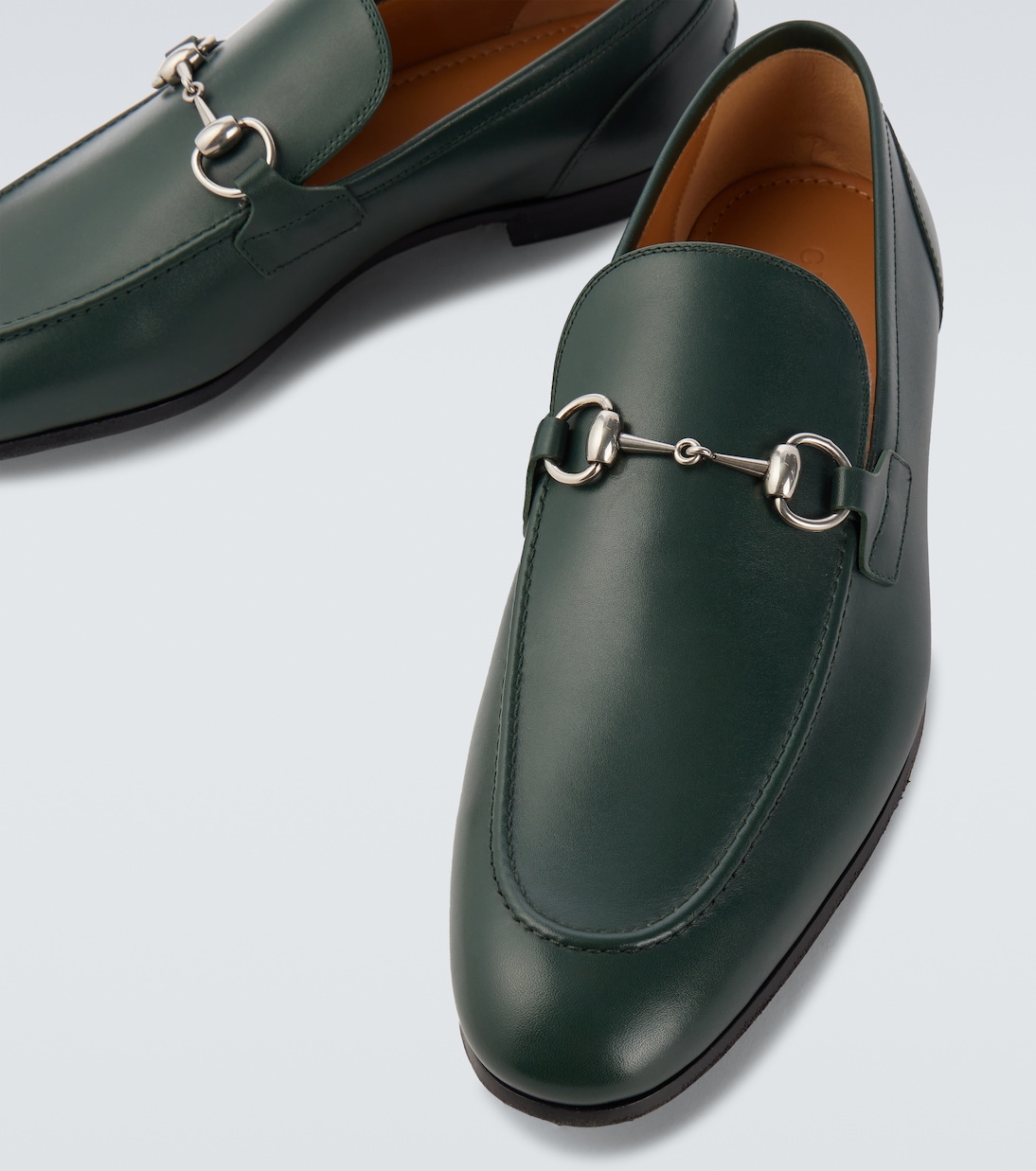 Loafers Jordaan Horsebit aus Leder | Gucci