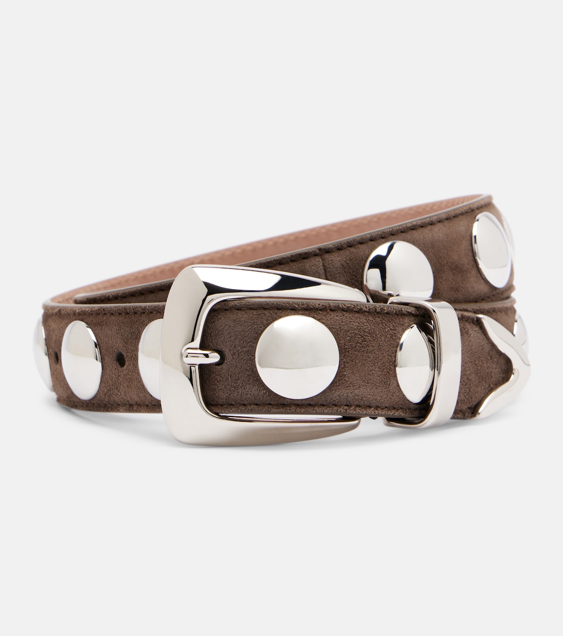 Benny studded leather belt | Khaite