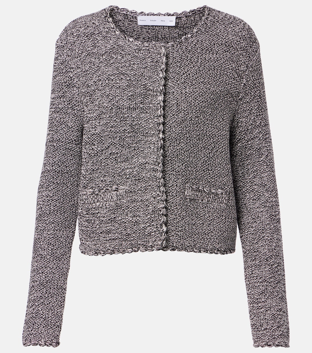 White Label Nidia macramé cotton jacket | Proenza Schouler