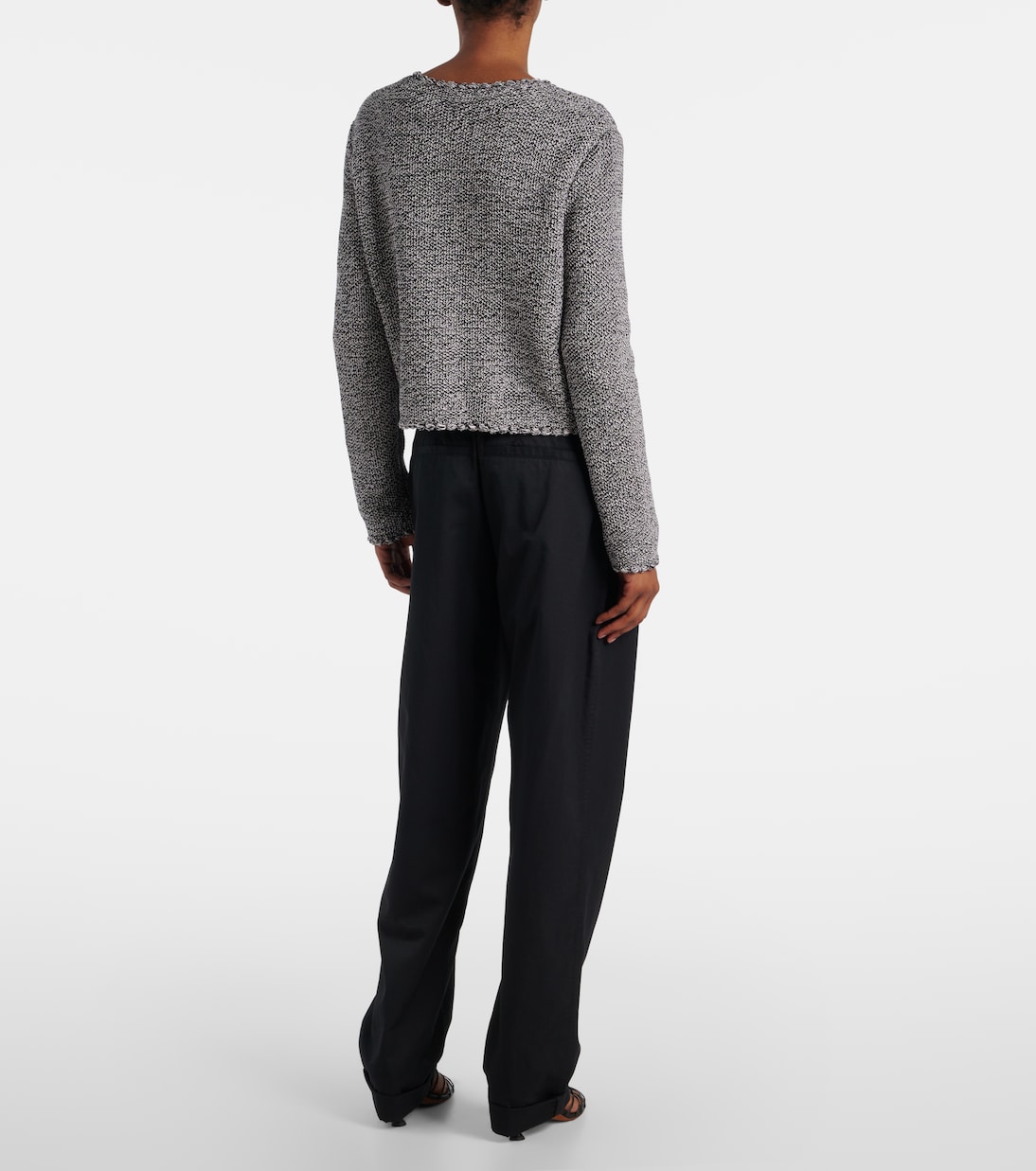 White Label Nidia macramé cotton jacket | Proenza Schouler