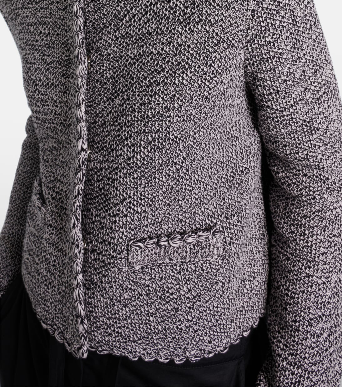 White Label Nidia macramé cotton jacket | Proenza Schouler