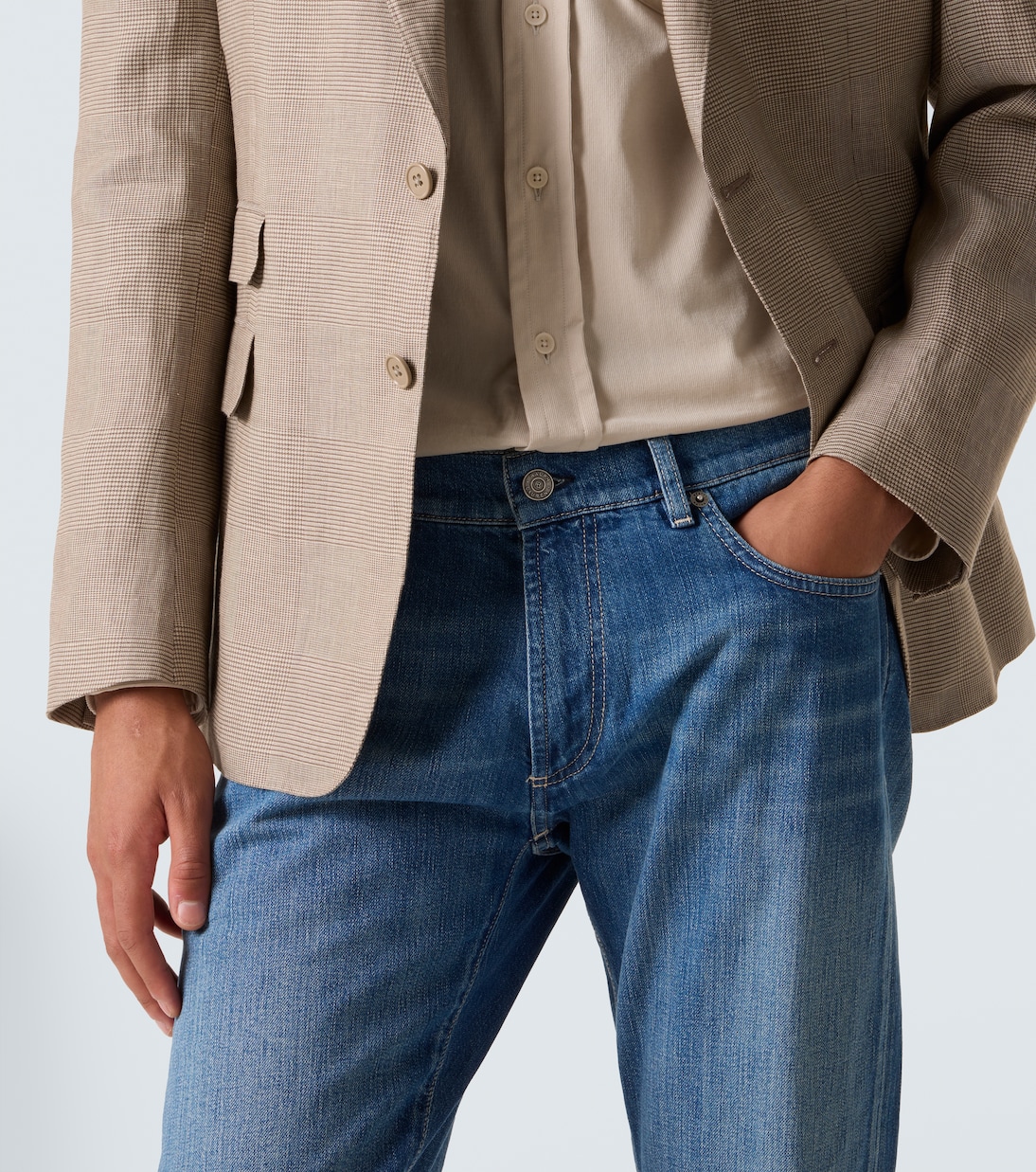 Mid-Rise Slim Jeans | Ralph Lauren Purple Label
