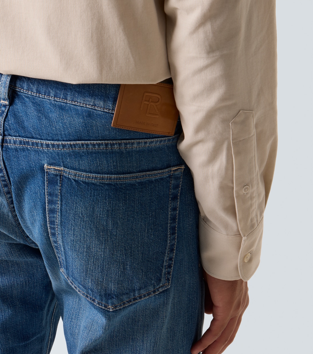 Mid-Rise Slim Jeans | Ralph Lauren Purple Label