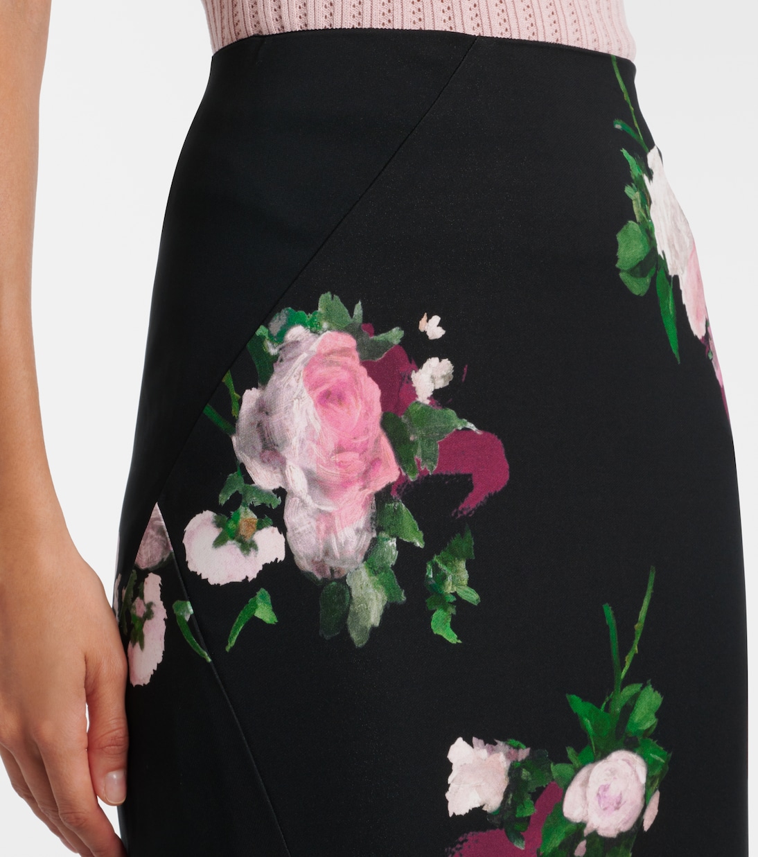 Floral midi skirt | Erdem