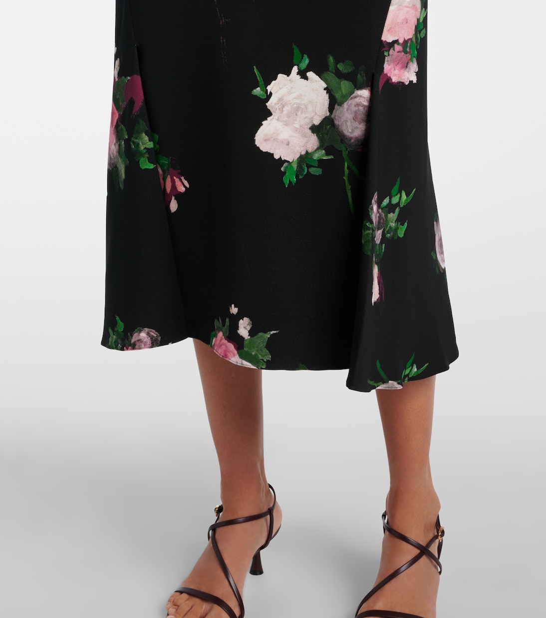 Floral midi skirt | Erdem