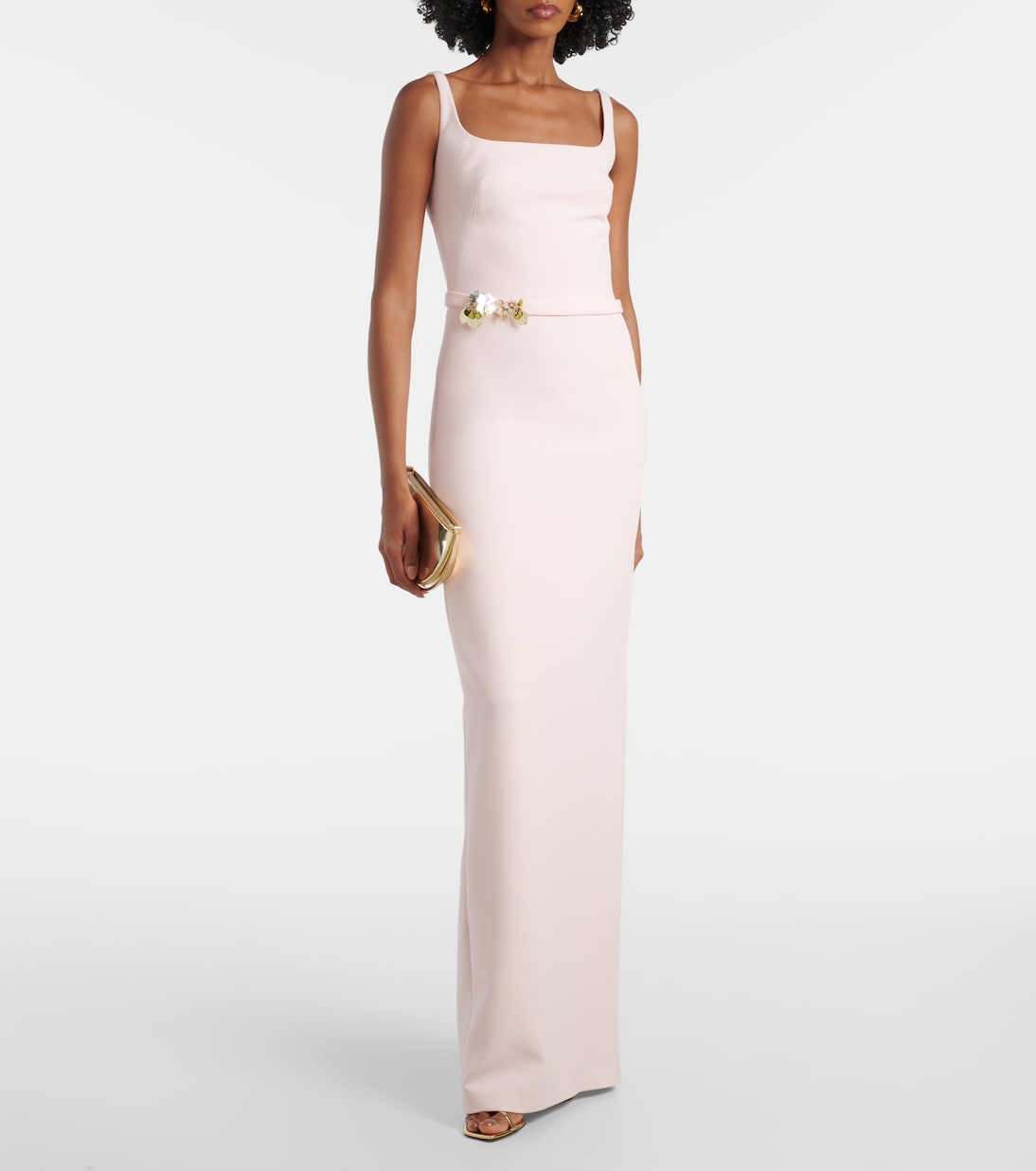 Kristena embellished gown | Safiyaa