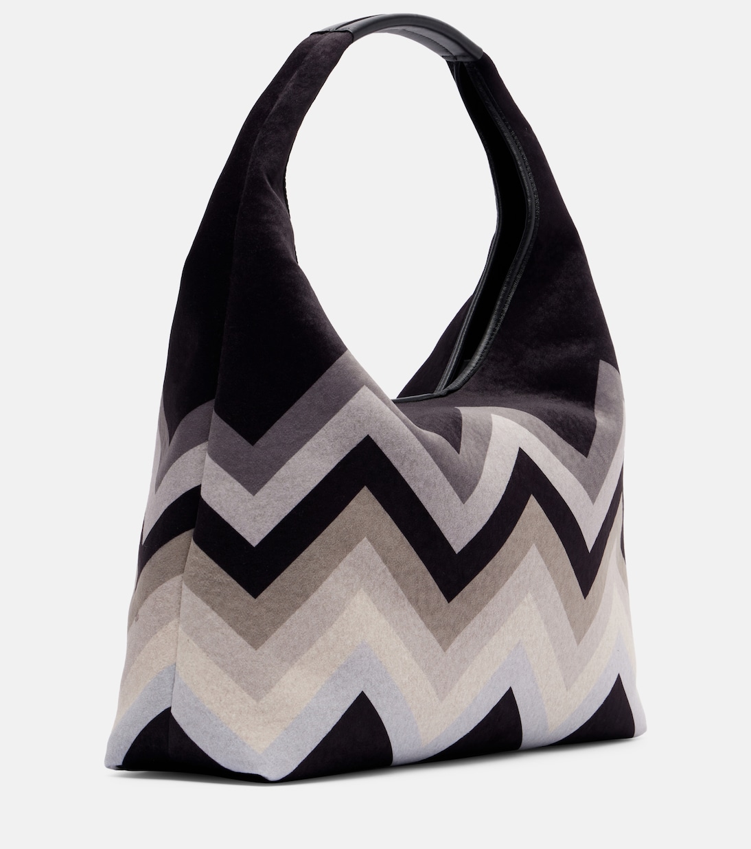Tote con piel en zigzag | Missoni