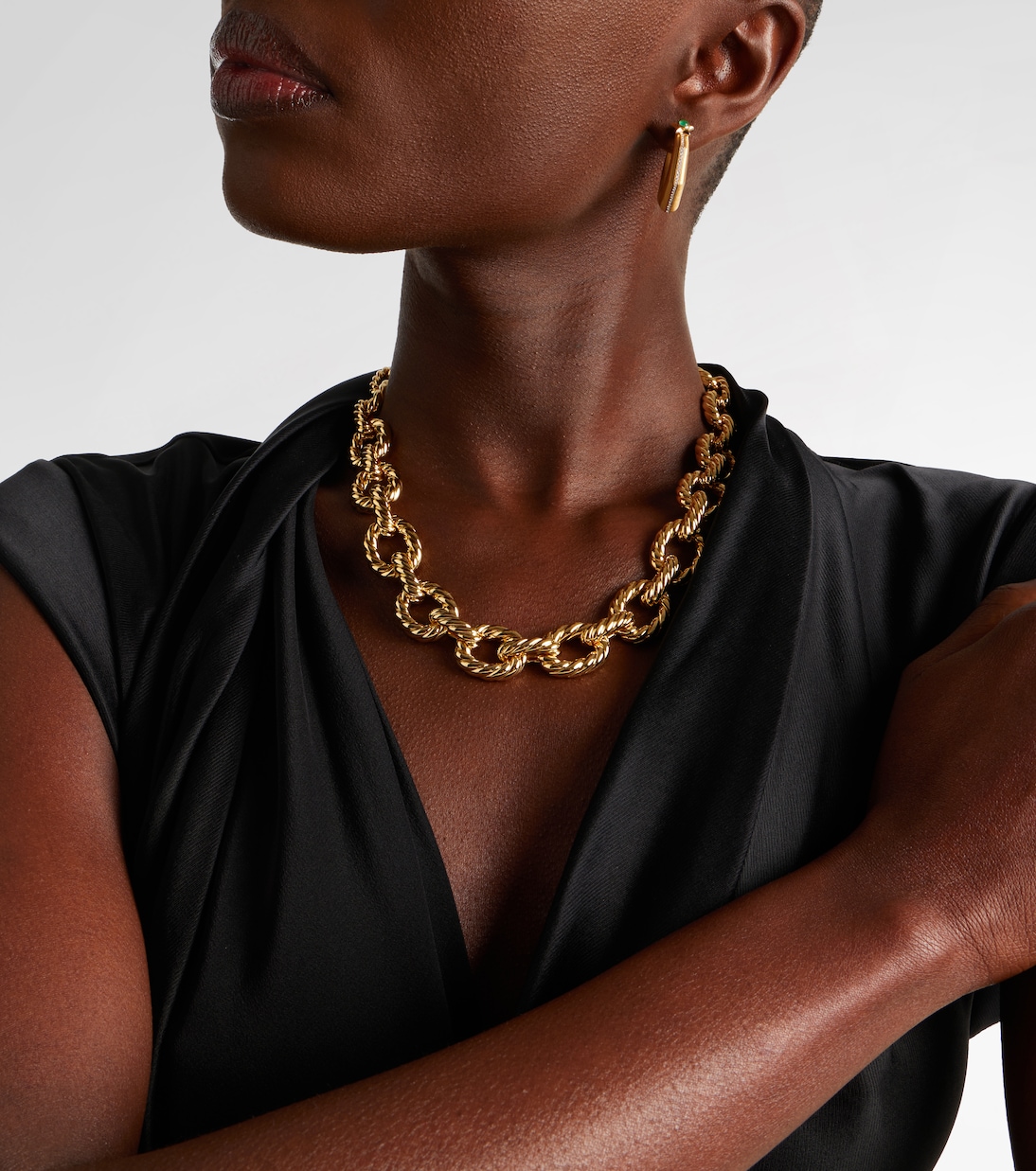 Collier Sculpted Cable en or 18 ct (750/1000) | David Yurman