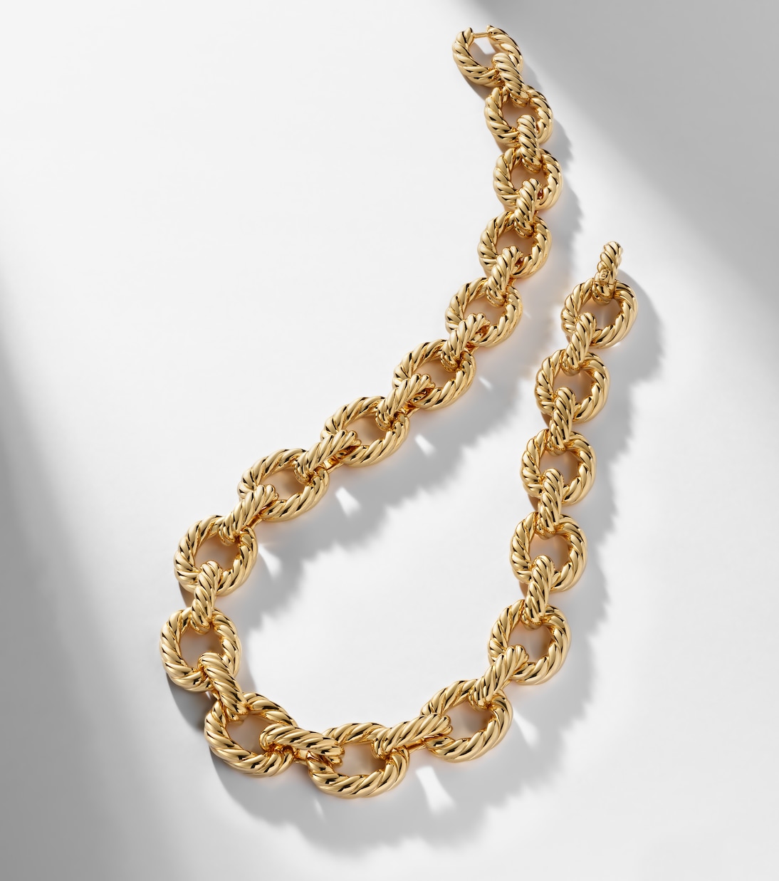 Collier Sculpted Cable en or 18 ct (750/1000) | David Yurman