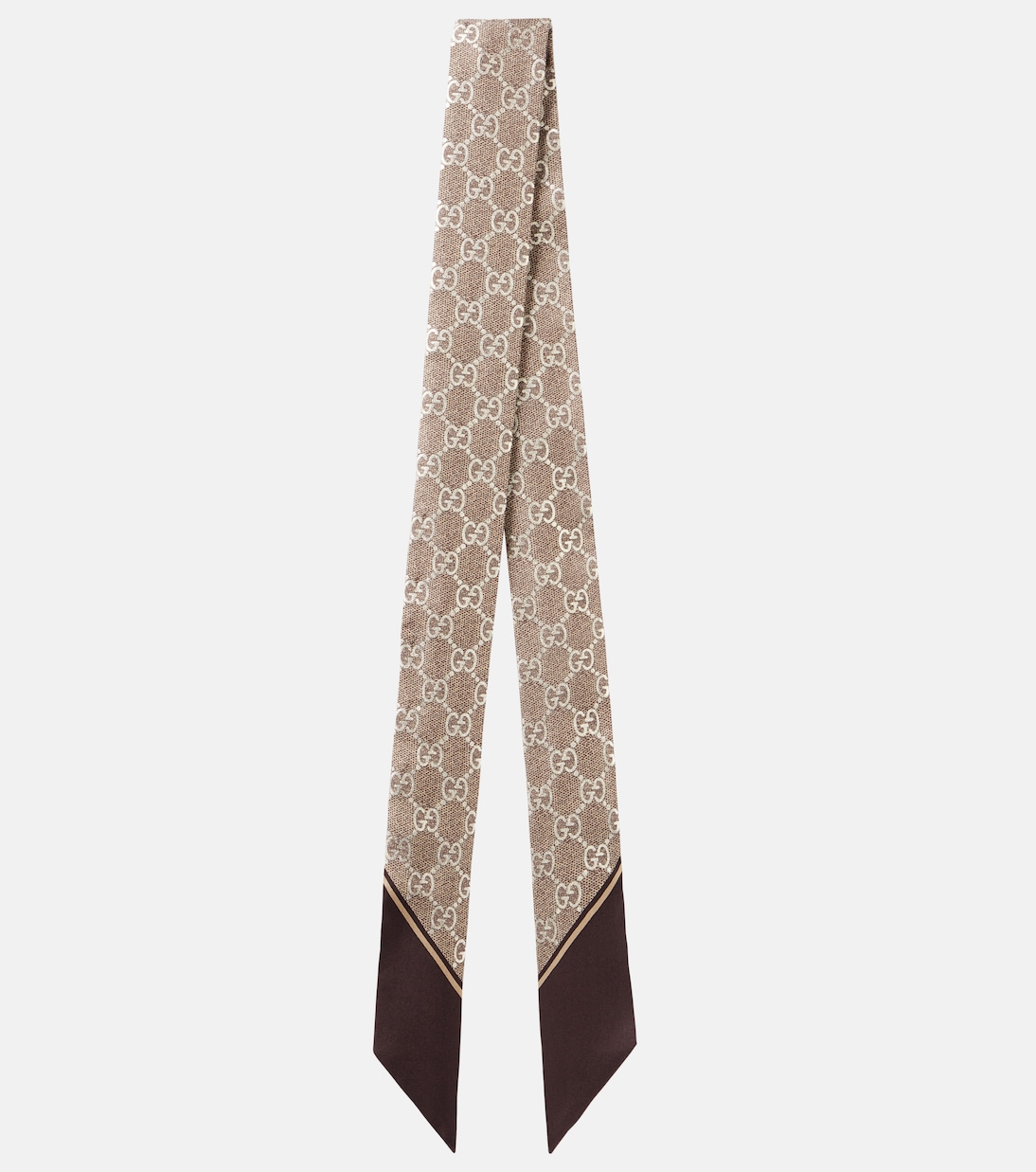 Foulard in seta GG | Gucci