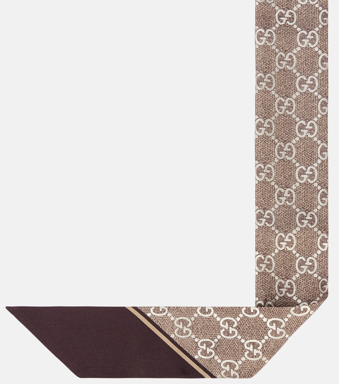 Foulard in seta GG | Gucci