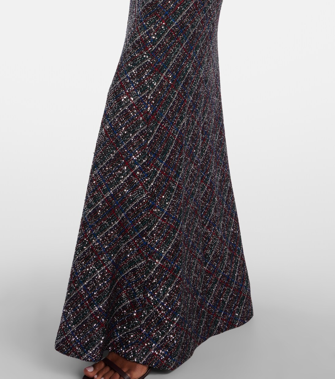 Sequined lamé maxi dress | Missoni