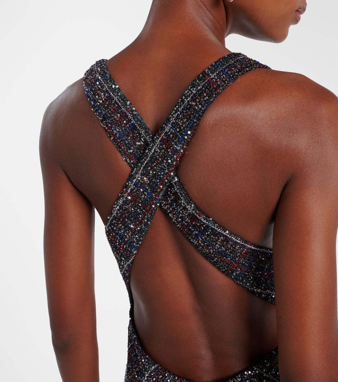 Sequined lamé maxi dress | Missoni